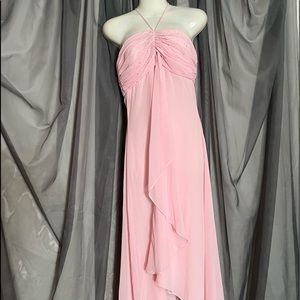 Ladies Light Pink Formal Dress